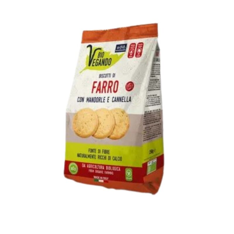 biscotti di farro mandorla e cannella