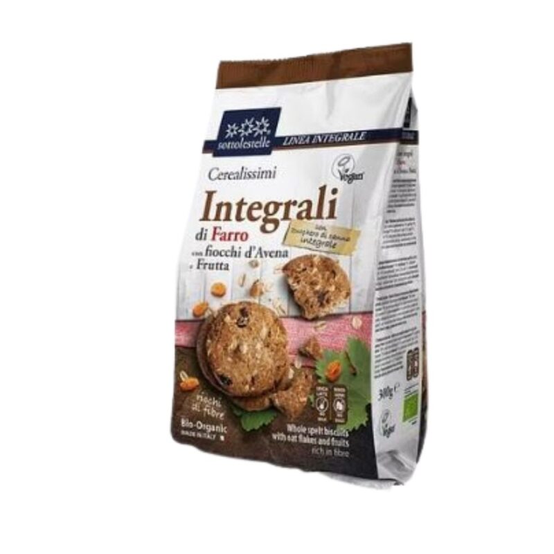 biscotti integrali con muesli