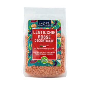Lenticchie Rosse Decorticate Italiane Bio - 400 gr.