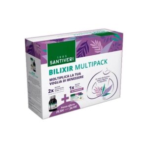 Bilixir Multipack 2 Fluidi x 240 ml + 1 Tisana Santiveri