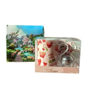 Tisaniera Cupcake In Confezione Regalo