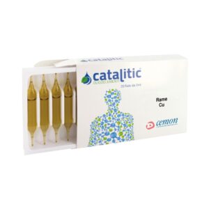 Cemon Catalitic Oligoelementi Rame (CU) - 20 Fiale Orali da 2 ml