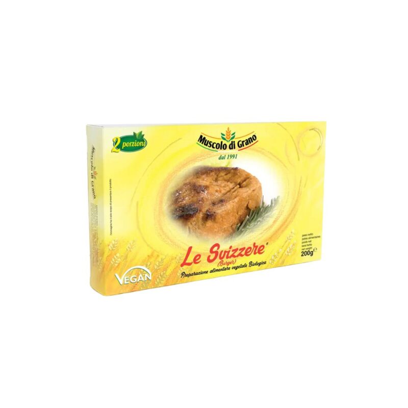 Le Svizzere Vegan Bio Muscolo di Grano - 200gr