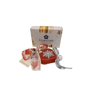 Amorevole Sapone Fiocco Glitter - 30 gr