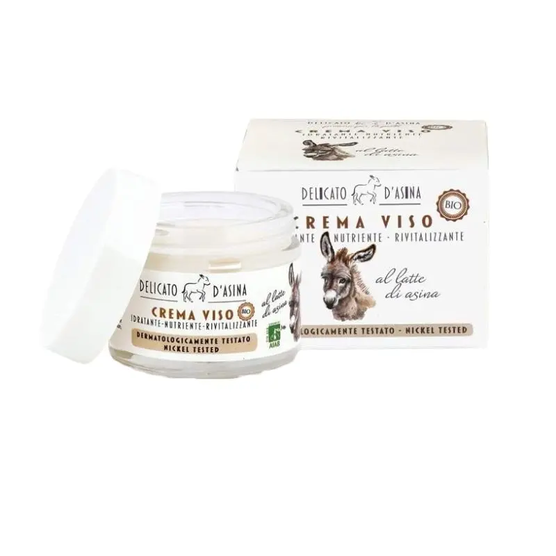 Crema Viso Bio al Latte di Asina 50ml.sira.bio