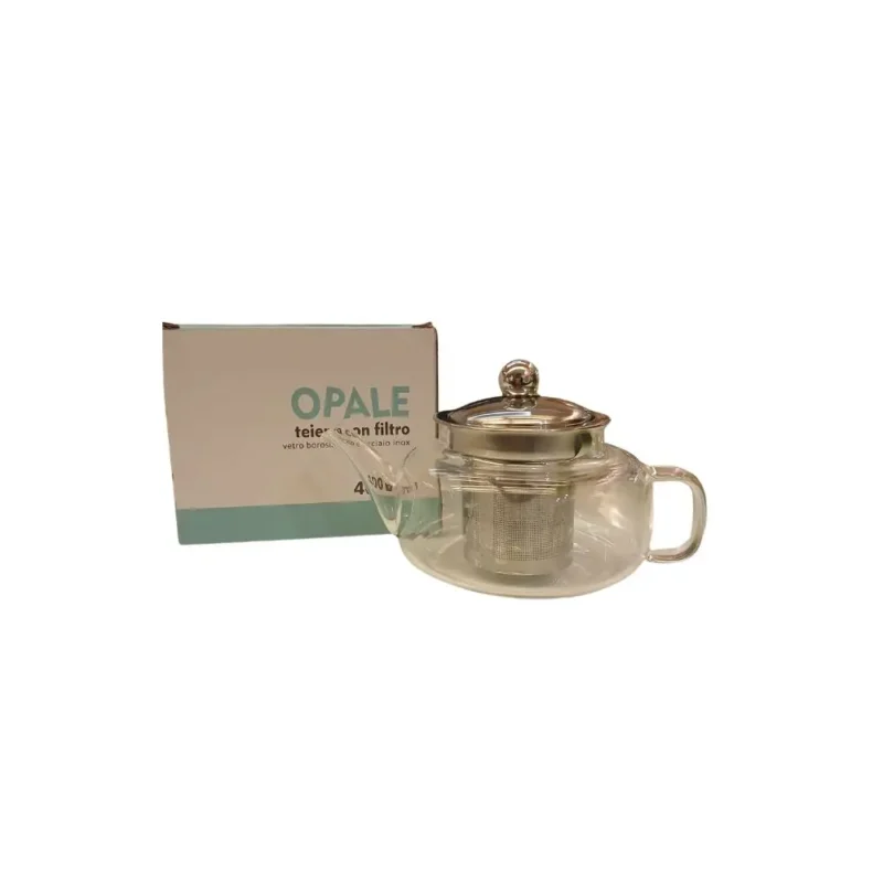 Teiera Opale In Vetro Borosilicato - 400 ml