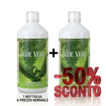 Aloe Vera 100% Puro Succo da Coltivazione Biologica - 1 lt