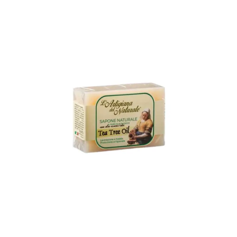 Sapone Naturale Vegetale - teatree oil 100g