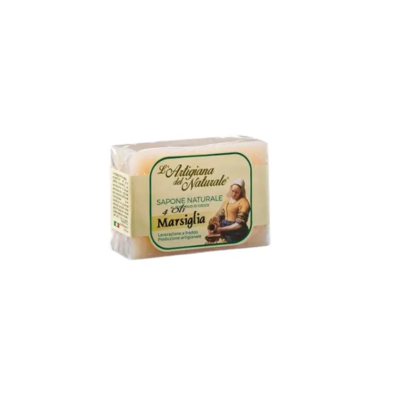 Sapone Naturale Vegetale – 4 Oli Marsiglia – 100gr.sira.bio